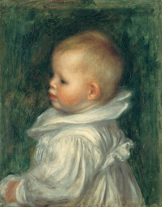 Portrait of Claude Renoir a Pierre-Auguste Renoir