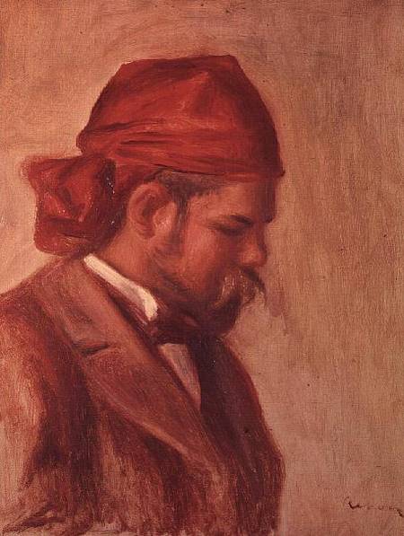 Portrait of Ambroise Vollard (1868-1939) a Pierre-Auguste Renoir