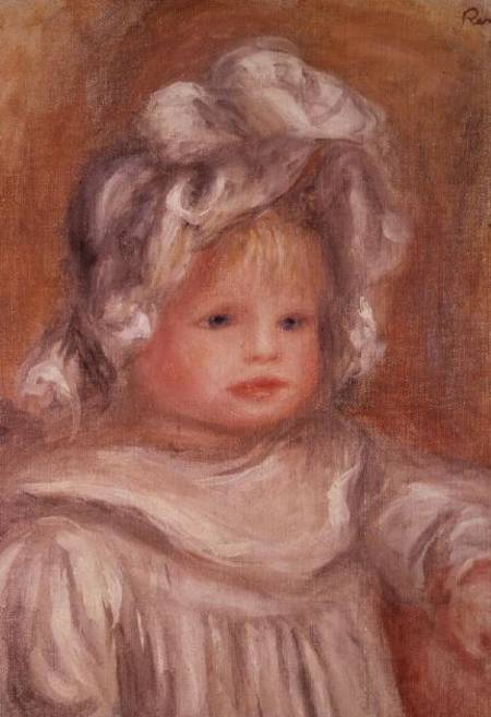Portrait of a Child a Pierre-Auguste Renoir
