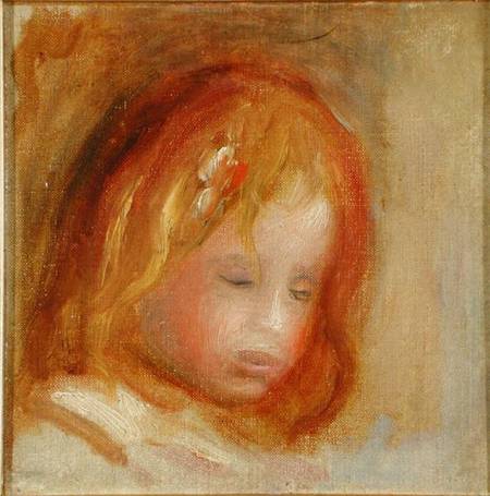 Portrait of a Child a Pierre-Auguste Renoir