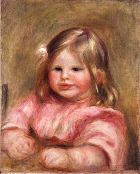 Portrait of Coco a Pierre-Auguste Renoir