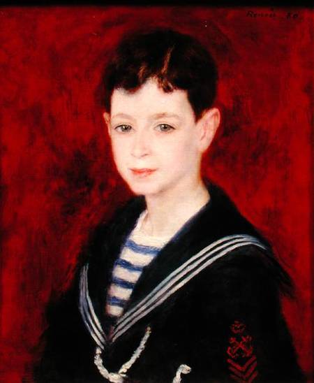 Portrait of Fernald Halphen (1872-1917) a Pierre-Auguste Renoir