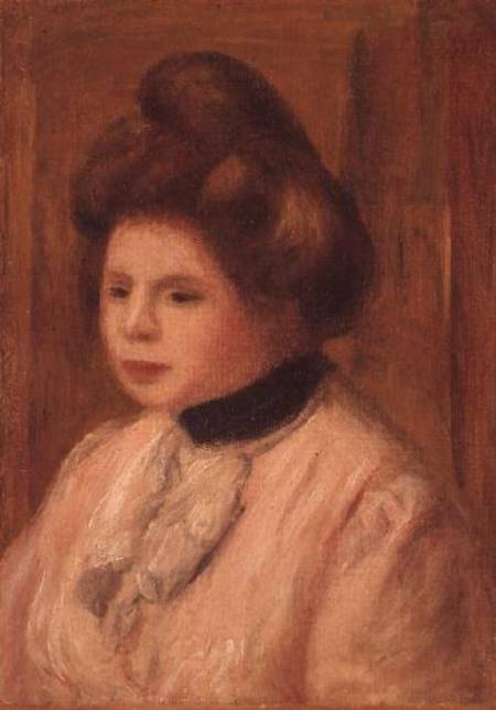 Portrait of a Lady a Pierre-Auguste Renoir