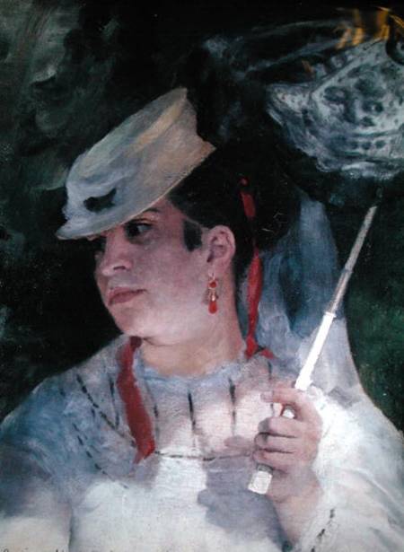 Portrait of Lise a Pierre-Auguste Renoir