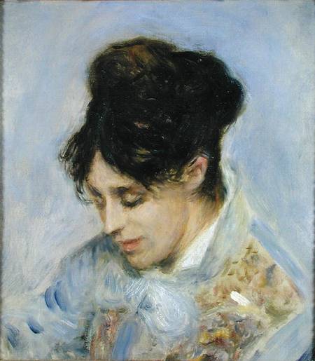 Portrait of Madame Claude Monet a Pierre-Auguste Renoir