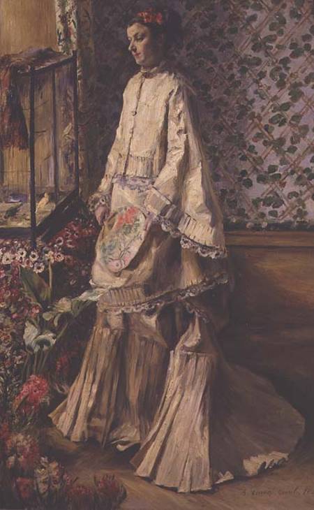 Portrait of Rapha a Pierre-Auguste Renoir
