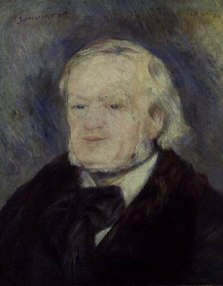 Portrait of Richard Wagner (1813-83) a Pierre-Auguste Renoir