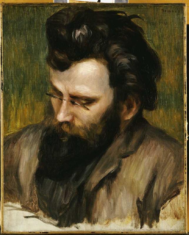 Portrait von Claude Terrasse. a Pierre-Auguste Renoir