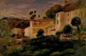 La posta a Cagnes. a Pierre-Auguste Renoir