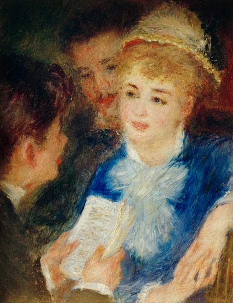 Reading the Role a Pierre-Auguste Renoir
