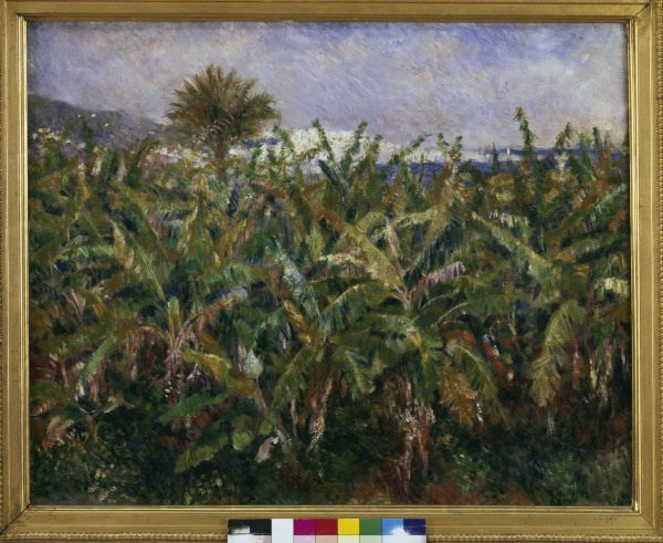 Renoir / Banana Plantation / 1881 a Pierre-Auguste Renoir