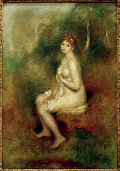 Renoir / Nu dans un paysage / 1889 a Pierre-Auguste Renoir