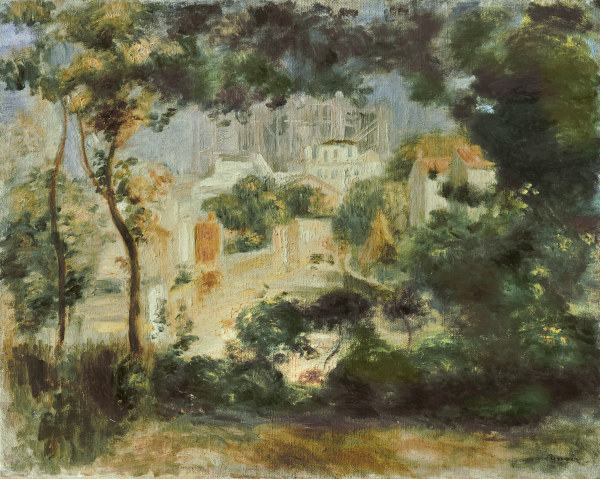 Renoir / Sacre Coeur, Paris / c.1896 a Pierre-Auguste Renoir