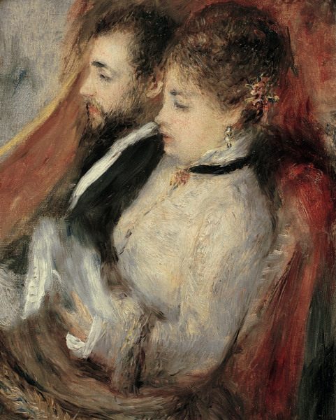 Renoir / The Small Box / 1873/74 a Pierre-Auguste Renoir