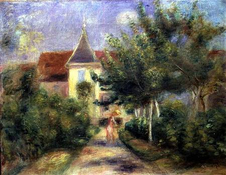 Renoir's house at Essoyes, 1906 a Pierre-Auguste Renoir