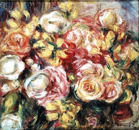 Roses a Pierre-Auguste Renoir