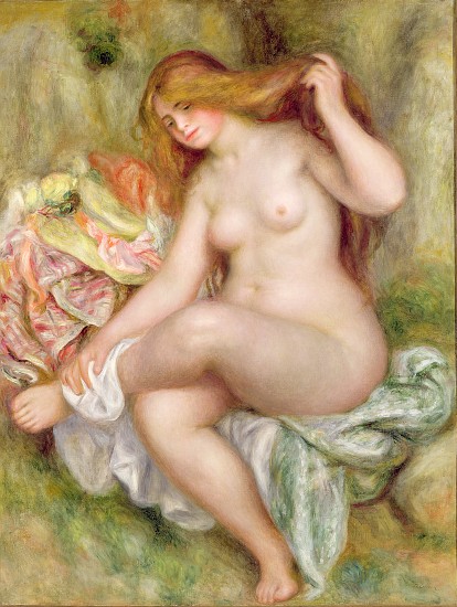 Seated Bather, 1903-06 a Pierre-Auguste Renoir
