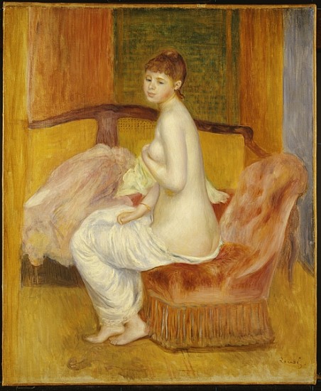 Seated Nude, Resting a Pierre-Auguste Renoir