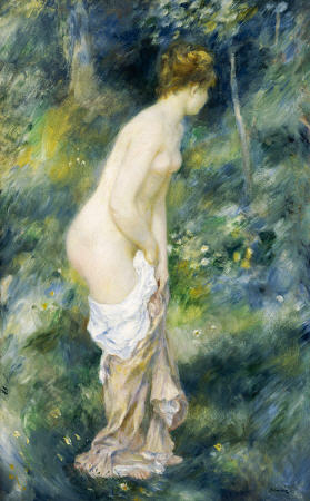 Standing Bather a Pierre-Auguste Renoir