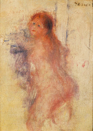 Standing Nude Woman a Pierre-Auguste Renoir