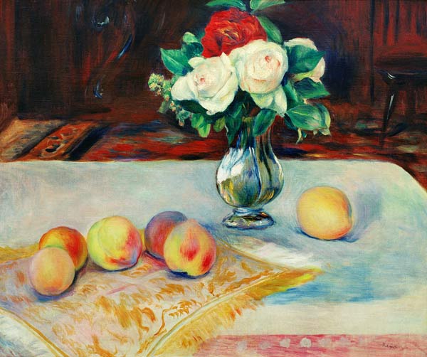 Renoir/Still life,bunch o.flowers/1880 s a Pierre-Auguste Renoir