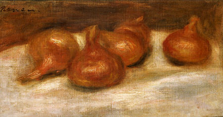 Still Life With Onions a Pierre-Auguste Renoir