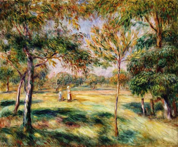 The Glade a Pierre-Auguste Renoir