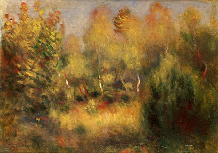 The Glade a Pierre-Auguste Renoir