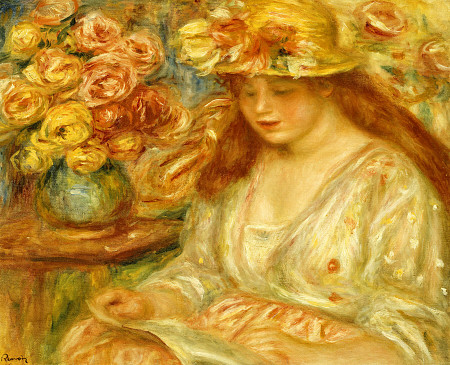 The Reader a Pierre-Auguste Renoir