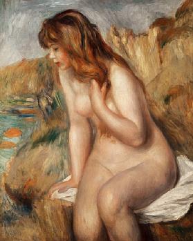 Bather on a Rock