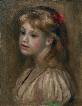 A.Renoir, Porträt eines Mädchens