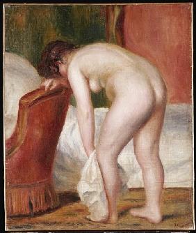 Female Nude Drying Herself, c.1909