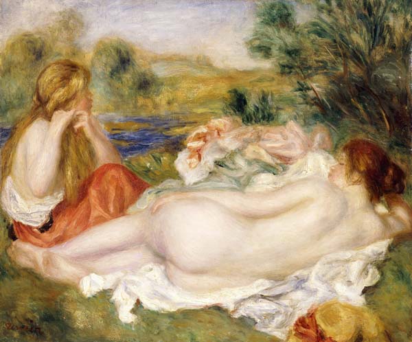 Two Bathers a Pierre-Auguste Renoir