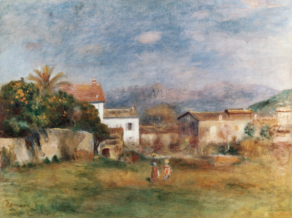 Renoir / View near Cagnes / 1903/05 a Pierre-Auguste Renoir
