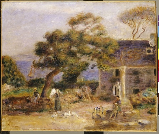 View of Treboul, c.1895 a Pierre-Auguste Renoir