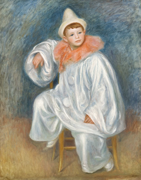 The White Pierrot, 1901/02 a Pierre-Auguste Renoir