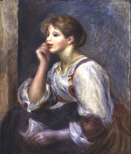 Woman with a letter a Pierre-Auguste Renoir