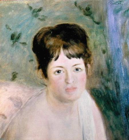 Woman's Head a Pierre-Auguste Renoir