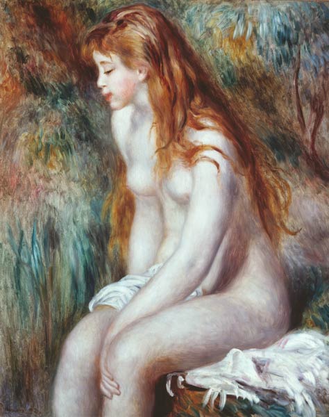 Renoir / Young bather / 1892 a Pierre-Auguste Renoir