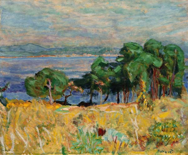The Bay of Saint-Tropez a Pierre Bonnard
