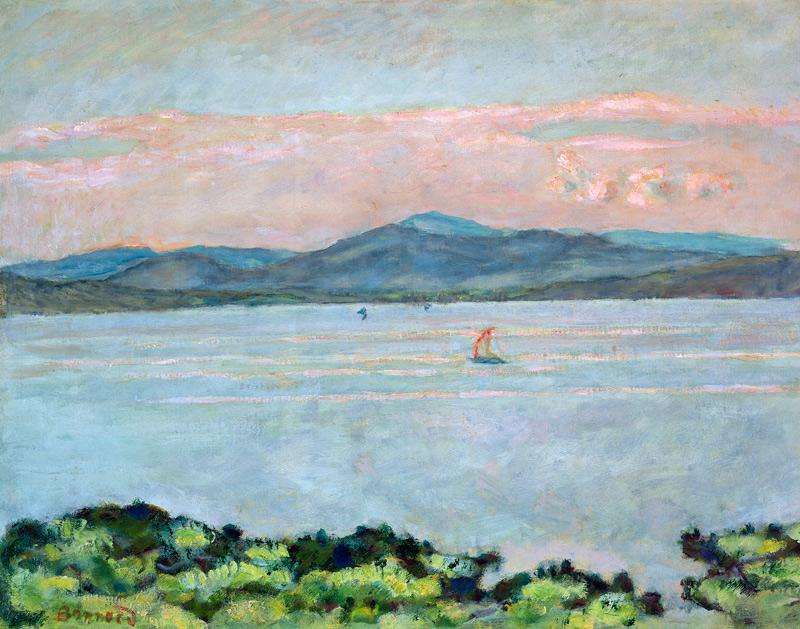 The Gulf of Saint-Tropez a Pierre Bonnard