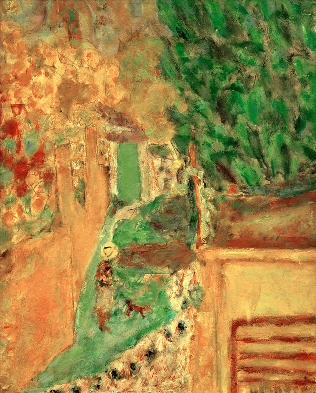 Escalier au Cannet (stairs in Le Cannet) a Pierre Bonnard