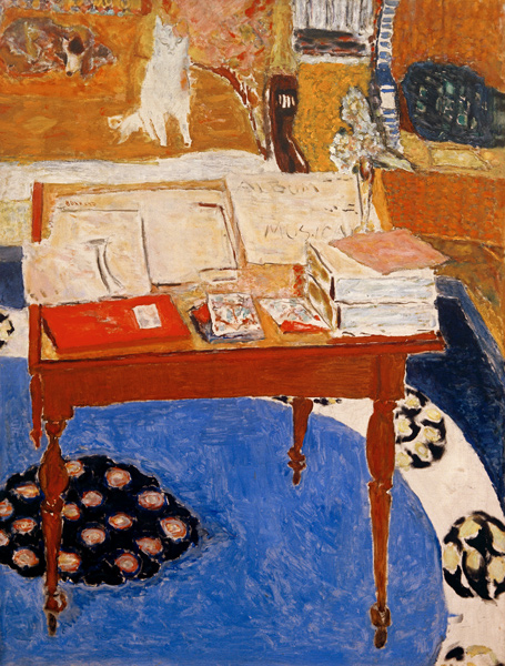La Table de Travail a Pierre Bonnard