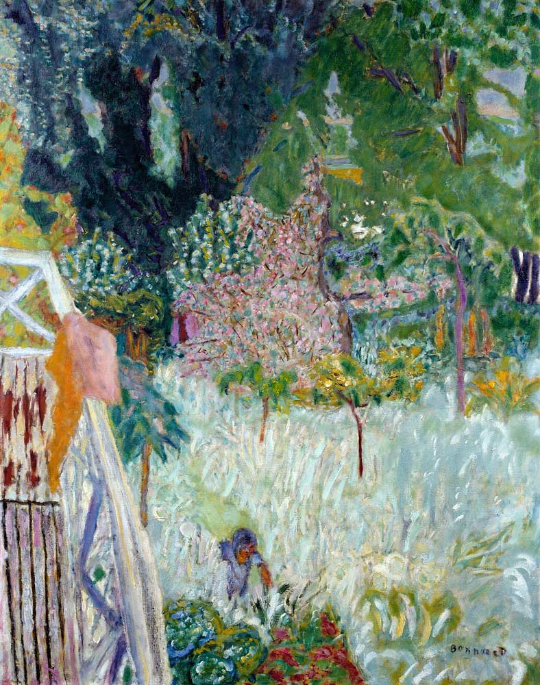 Le Balcon à Vernonnet / La pommier fleuri a Pierre Bonnard