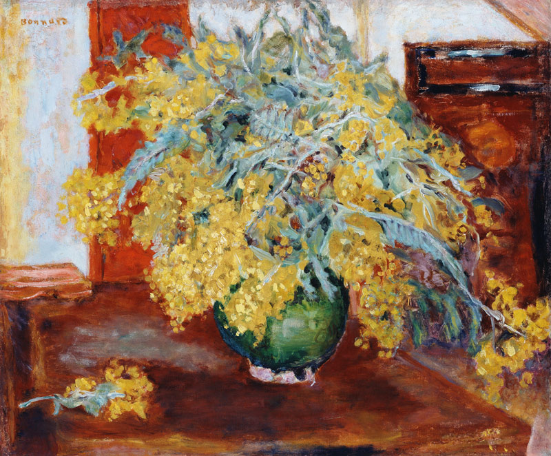 Mimosas a Pierre Bonnard