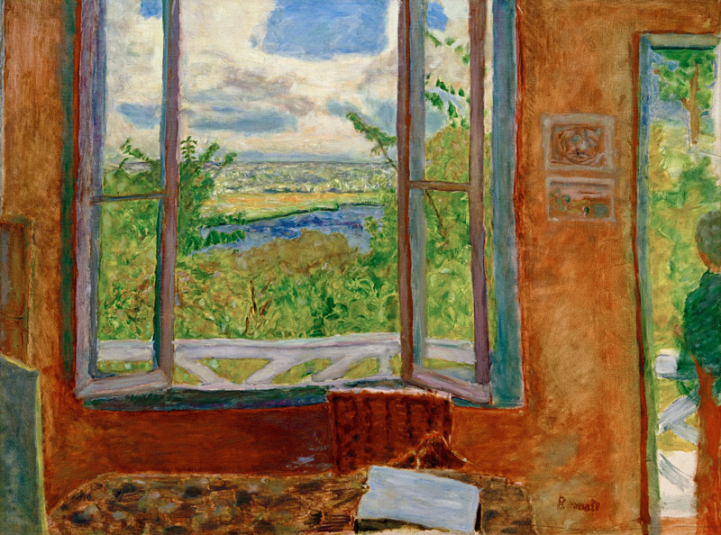 Offenes Fenster zur Seine (Vernon) a Pierre Bonnard