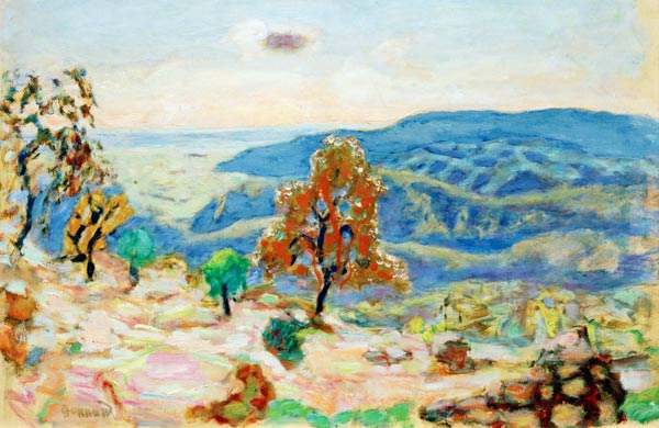 Paysage de montagne a Pierre Bonnard