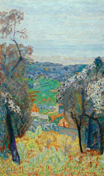 Paysage du Cannet a Pierre Bonnard