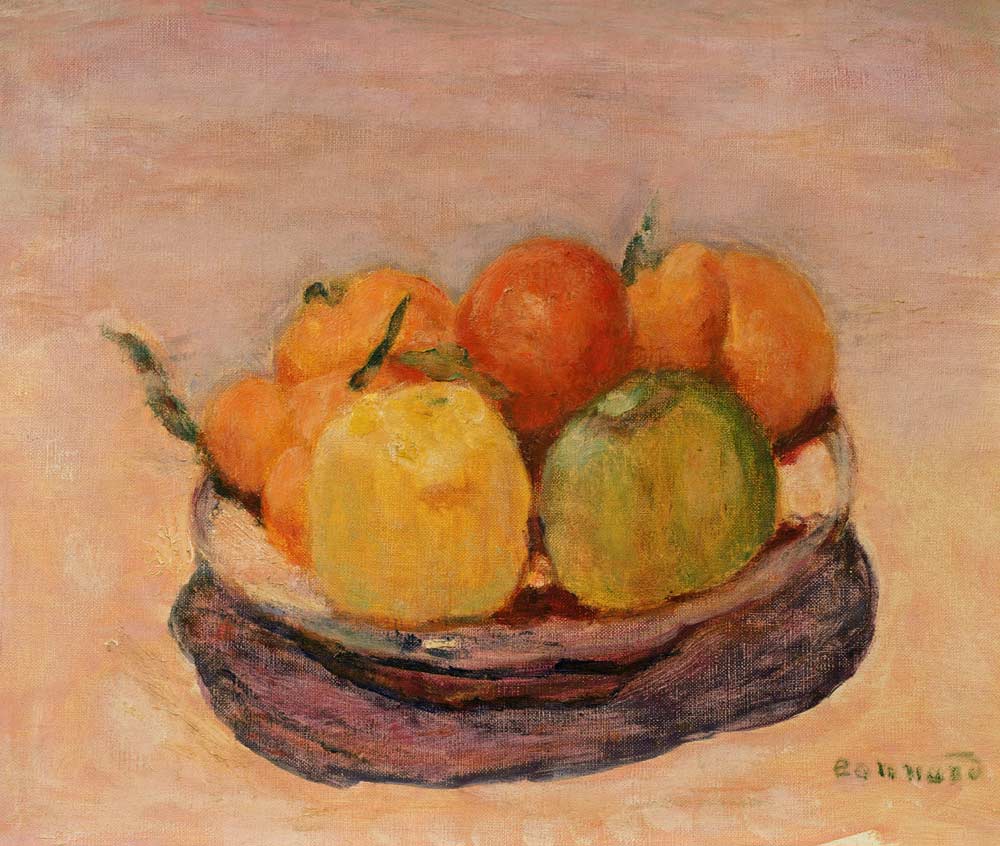 Still Life with Fruit a Pierre Bonnard