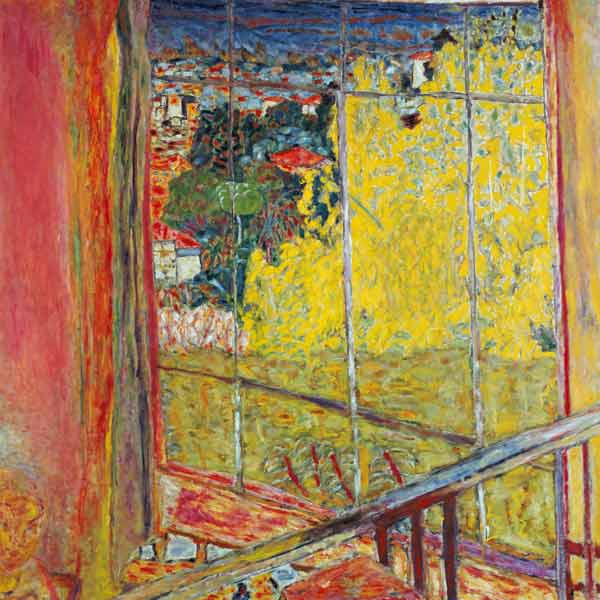 The Studio with Mimosa a Pierre Bonnard